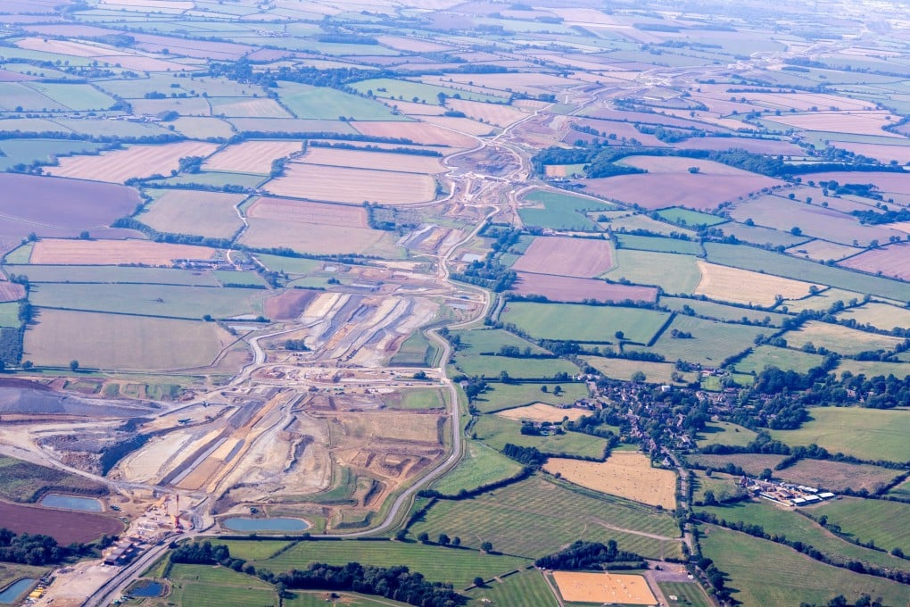 Part of the HS2 railway route under construction in 2023. File photo: Shutterstock