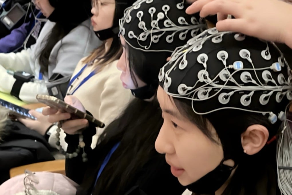 Lab director at Tsinghua University, Gao Xiaorong, says BCI tech shows brain activity increases significantly when the volunteer is immersed in watching a performance. Photo: Handout