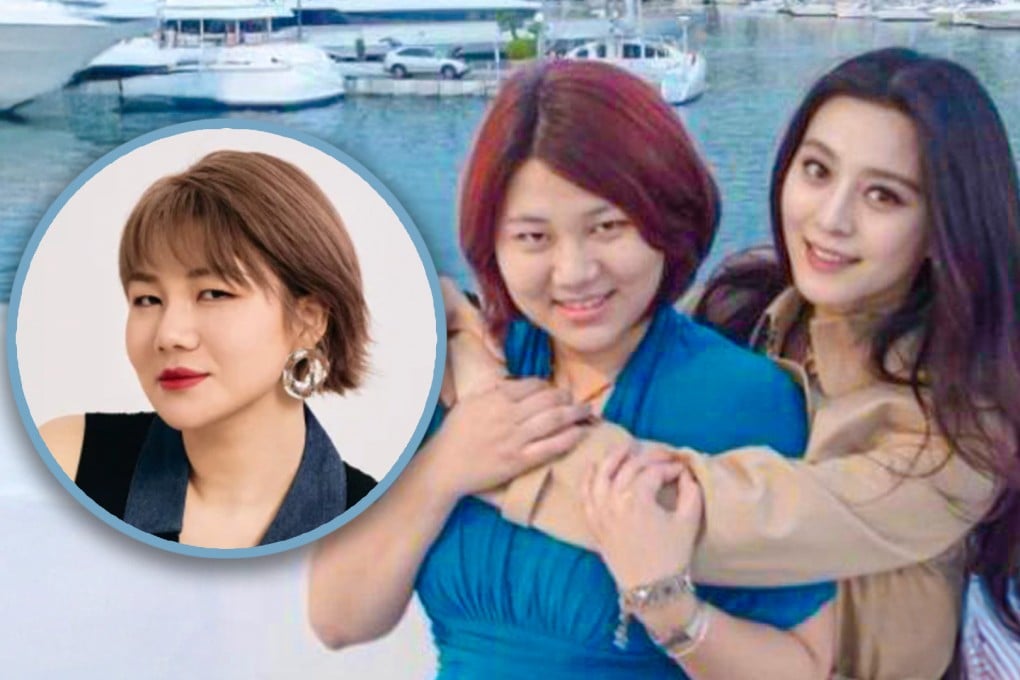 Top Chinese talent agent Yang Tianzhen, who has worked with stars such as Fan Bingbing, has swapped the bright lights of entertainment for academia in the United States. Photo: SCMP composite/RedNote/Zhihu