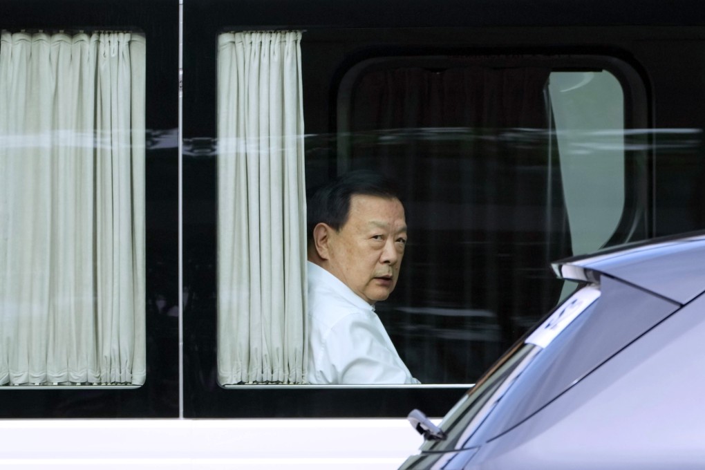 The Director of the Hong Kong and Macao Work Office of the Communist Party of China Central Committee and The Hong Kong and Macao Affairs Office of the State Council Xia Baolong , arrives in Hong Kong at Shenzhen Bay Port, he will visit Hong Kong from June 18 to 22. 18JUN25 SCMP/ Sam Tsang