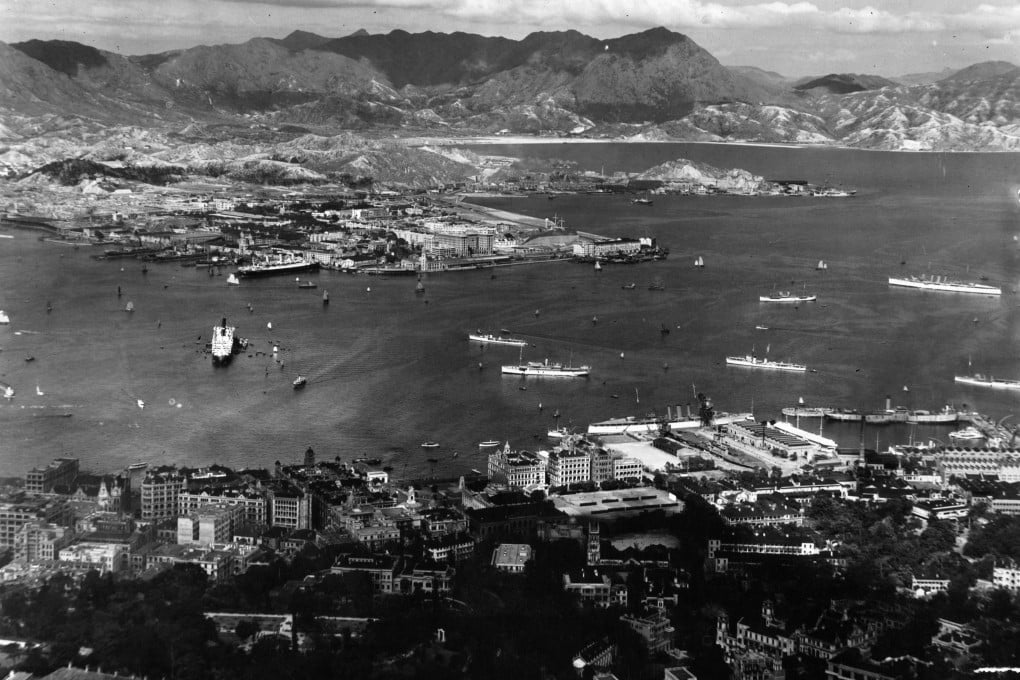 The view from Victoria Peak in the 1920s – a witness heard screams from the Tramway Path near the Peak Tramway, the Post reported on June 23, 1934. Photo: Getty Images