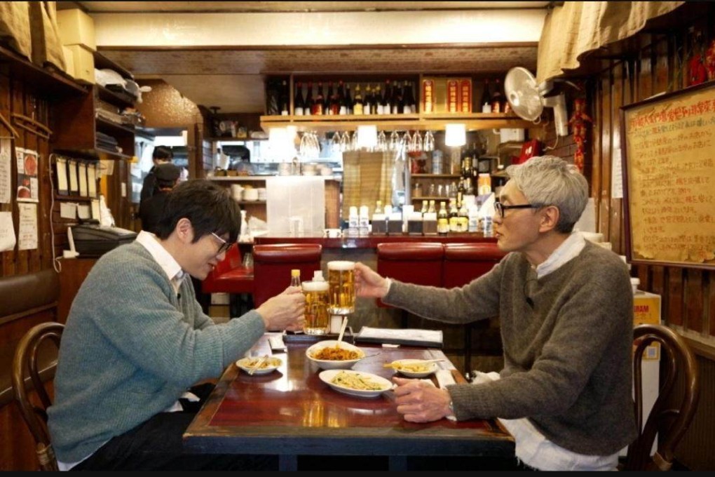 Sung Si-kyung (left) and Yutaka Matsushige in a still from Netflix’s K-Foodie Meets J-Foodie. The show has “cultural aspects” that set it apart. Photo:  Netflix