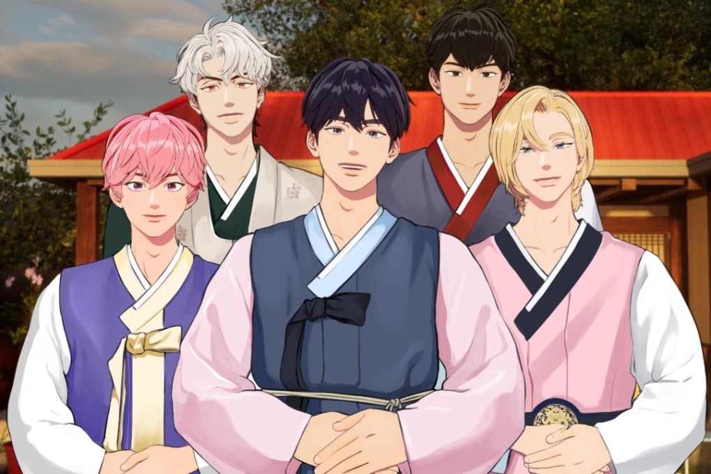 K-pop virtual boy band Plave are voiced and animated by real-life performers using motion-capture technology. Photo: Facebook/Plave