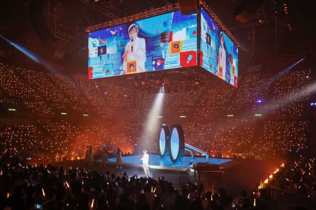 Terence Lam Ka-him performs at Hong Kong Coliseum in 2022. Photo: Jonathan Wong