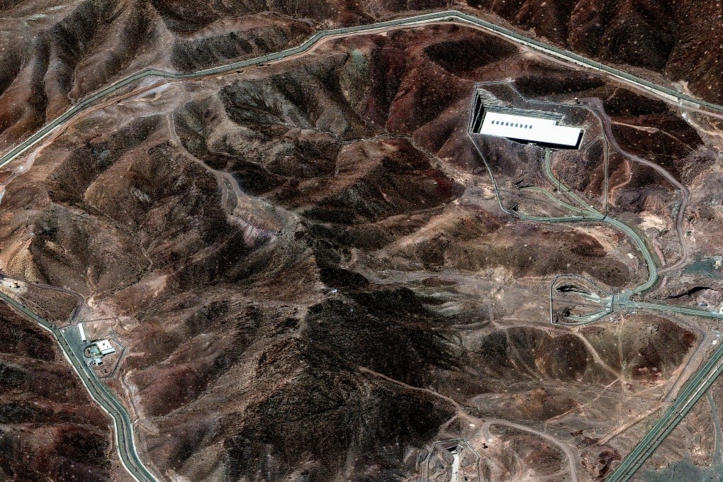 The Fordo uranium enrichment facility in Iran. Photo: Handout via Reuters