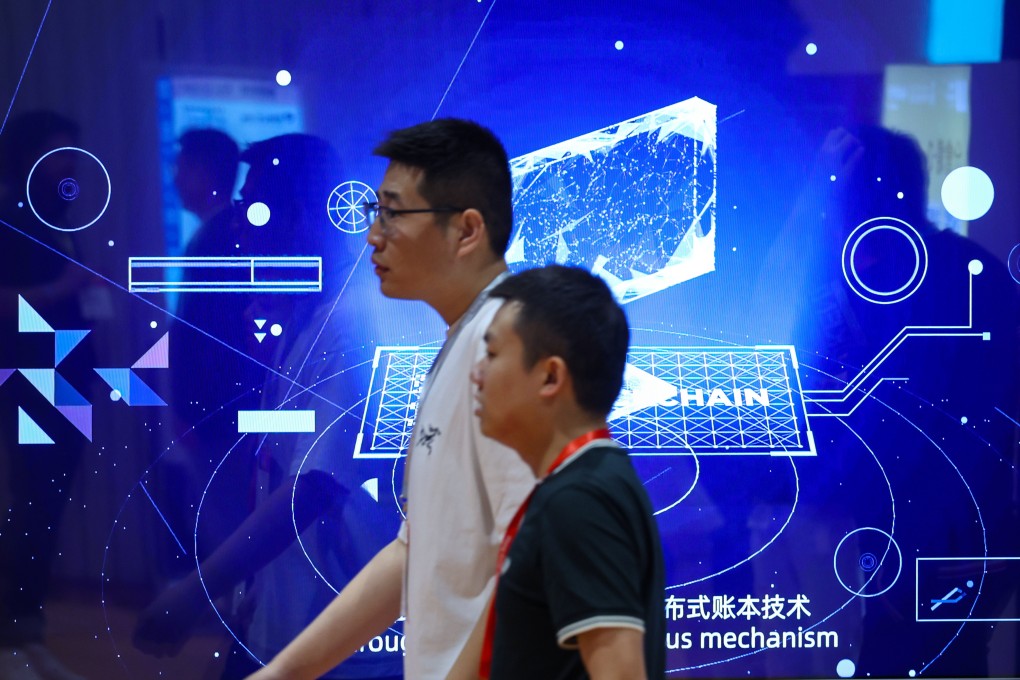 Visitors attend the Web 3 Festival at the Hong Kong Convention and Exhibition Centre in Wan Chai on April 14, 2023. Photo: Yik Yeung-man