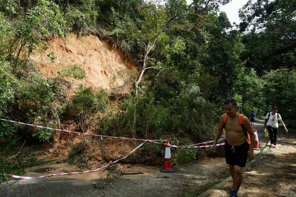 Hong Kong has on average about 300 landslides a year. Photo: Sam Tsang