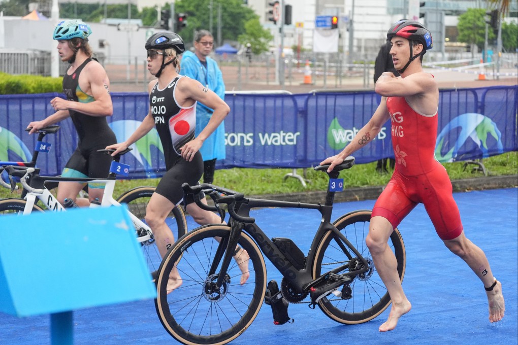 Jason Ng (right) is among the Hongkongers who will aim for a National Games berth this weekend. Photo: Eugene Lee