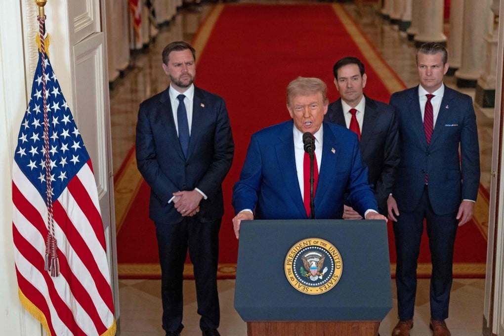 US President Donald Trump’s air strikes on Iran have rapidly reoriented the world’s geopolitical and economic focus. Photo: AFP