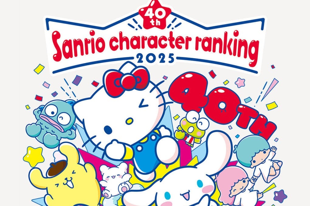 Sanrio will announce the winner of the 40th edition of its character ranking contest at the end of June. Illustration: @sanrio/Instagram