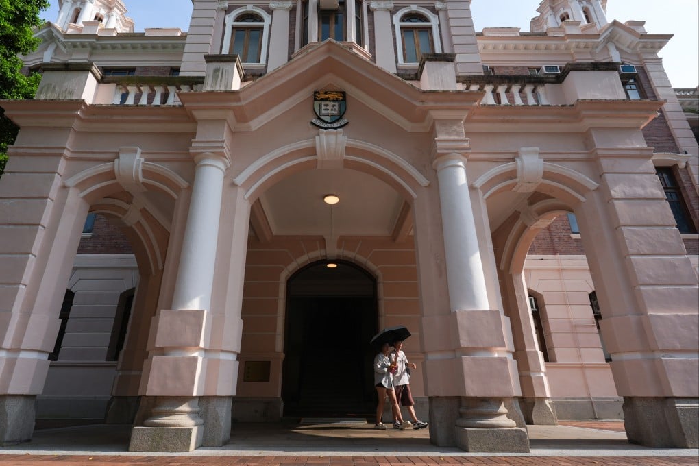 Vice-chancellor Xiang Zhang says HKU should “rise above the storm” to promote international collaboration via technology and tackle global challenges and not be deterred by geopolitical tensions. Photo: Eugene Lee