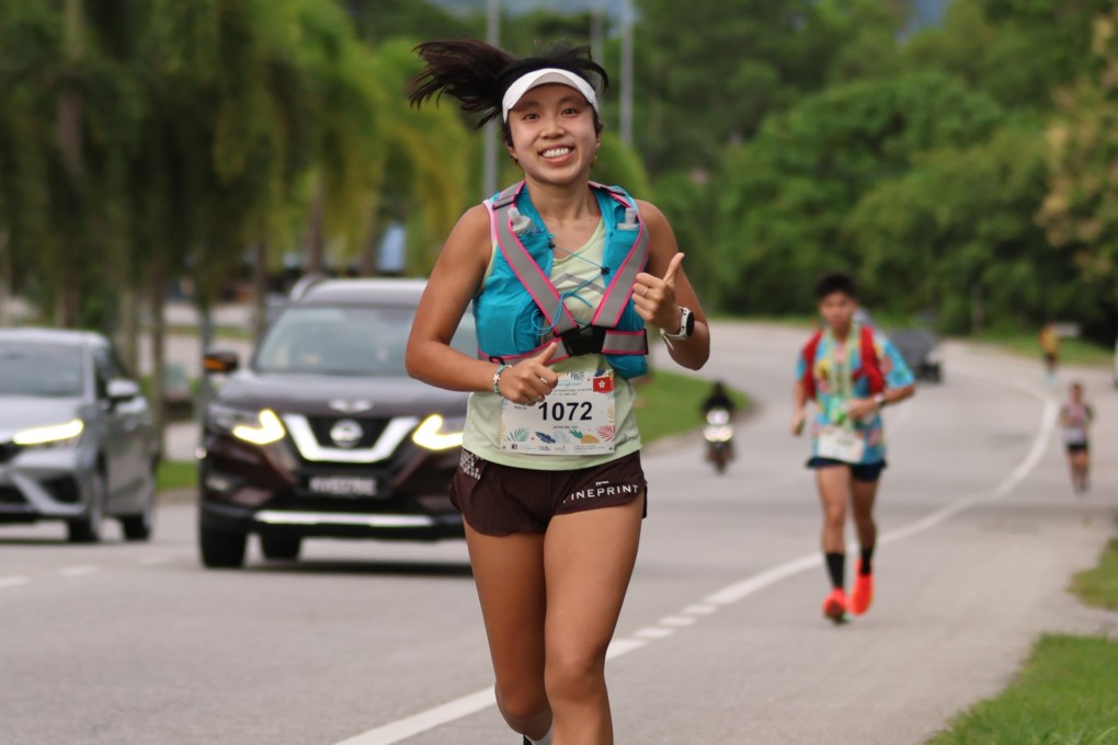 Hong Kong’s Wong Mei-yan races to victory in the Langkawi International Ultra Run. Photo: Handout