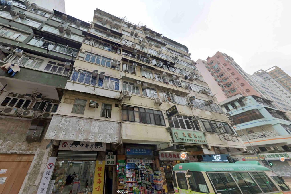 The alleged victim was last seen entering a building on 152 Castle Peak Road. Photo: Google Maps