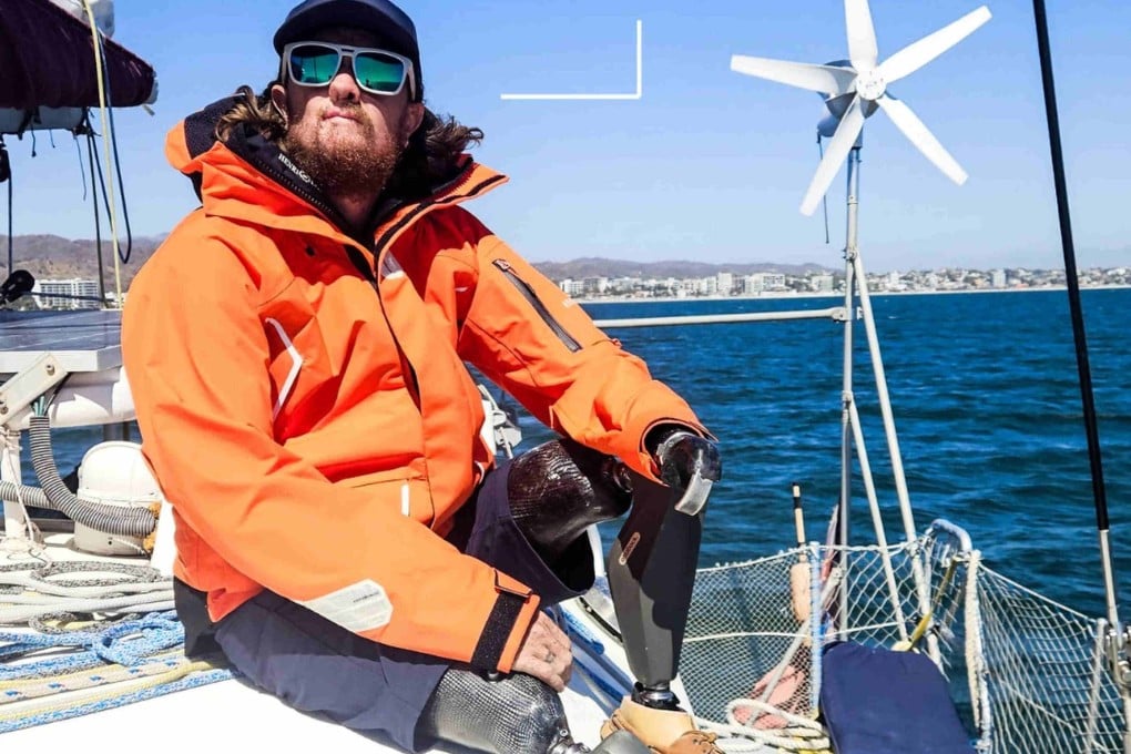 Craig Wood, a father of two, made his journey across the Pacific Ocean in 90 days. Photo: Instagram