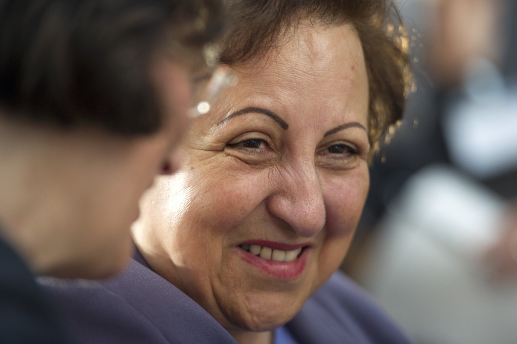 Iranian Nobel Peace laureate Shirin Ebadi attends a conference in Berlin in September 20912. Photo: dpa