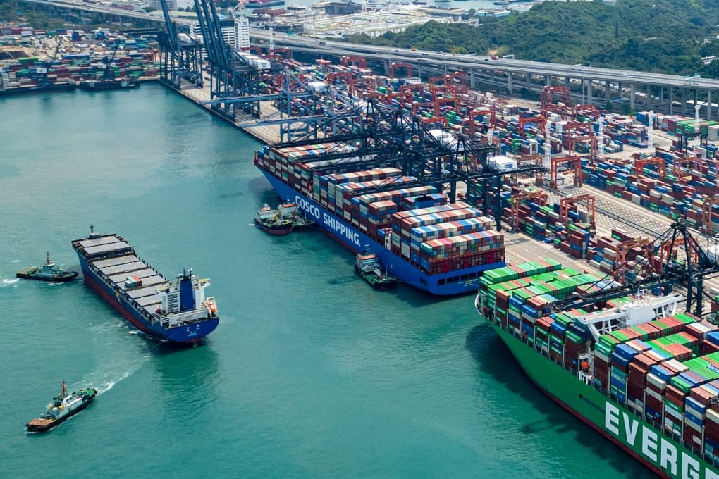 Kwai Chung Container Terminal. Photo: Eugene Lee