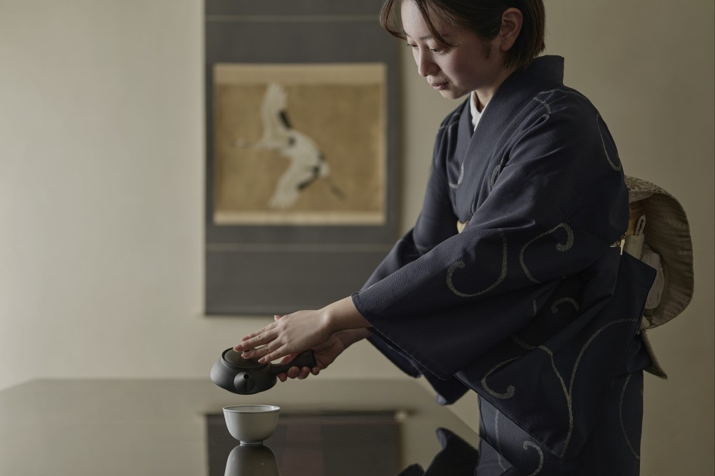 An Ippodo tea service at Wadakura, in the Palace Hotel Tokyo. Photo: courtesy Palace Hotel Tokyo