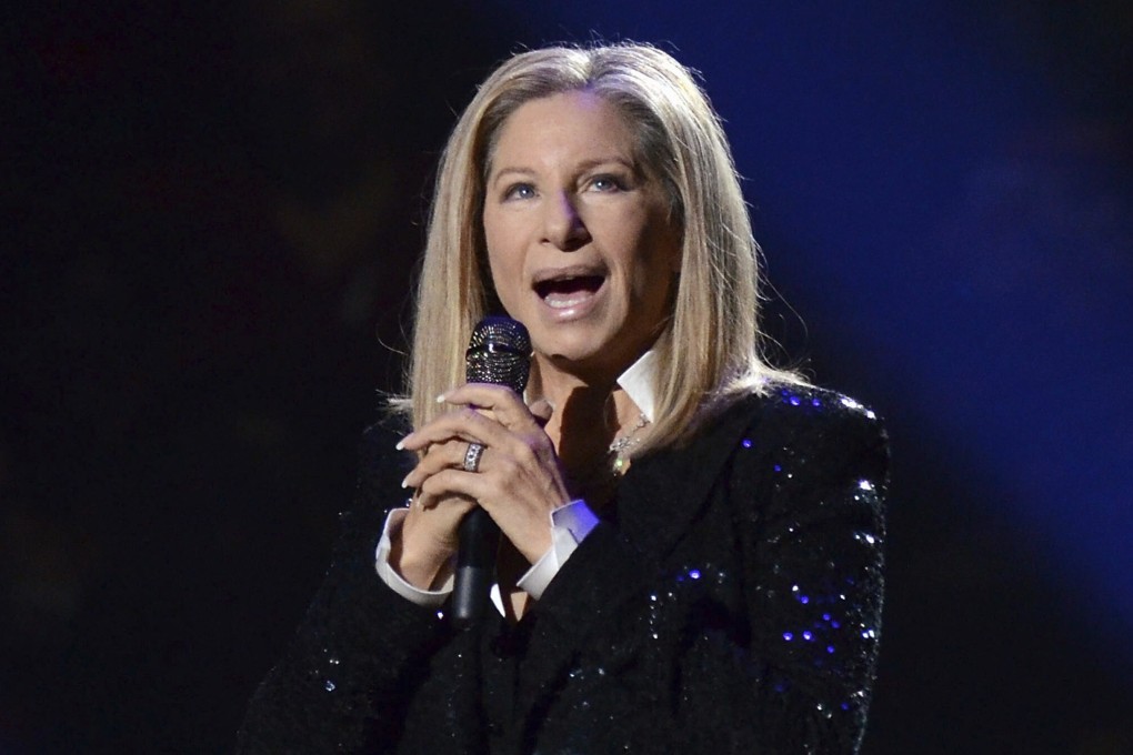 Barbra Streisand performs in New York on October 11, 2012. The US singer has released a new album of duets with stars from Bob Dylan to Paul McCartney and Laufey. Photo: AP