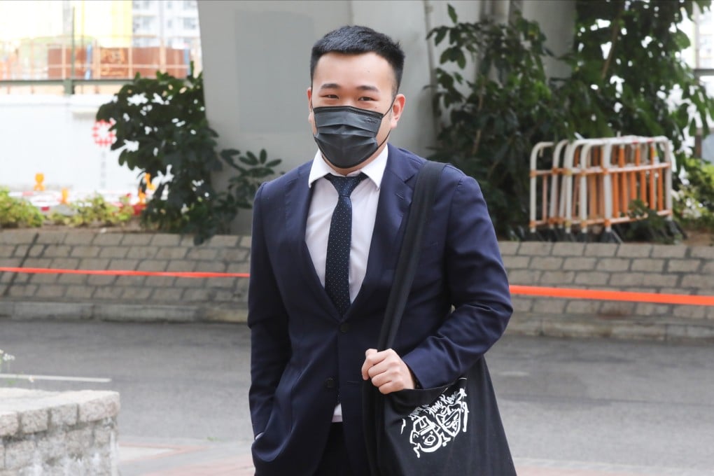 To Kai-wa, who was jailed after biting biting off part of a policeman’s finger during an anti-government protest in 2019, has challenged a decision to bar him from studying law in the United Kingdom. Photo: K. Y. Cheng