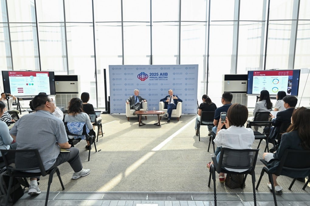 The Asian Infrastructure Investment Bank is celebrating its 10th anniversary at this year’s Annual Meeting. Photo: Xinhua