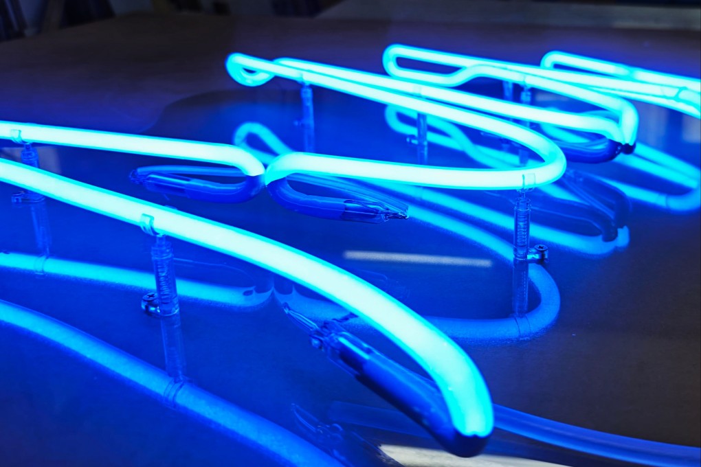 Reach for the Stars by neon artist Jerry Loo. Photo: Neon Heroes