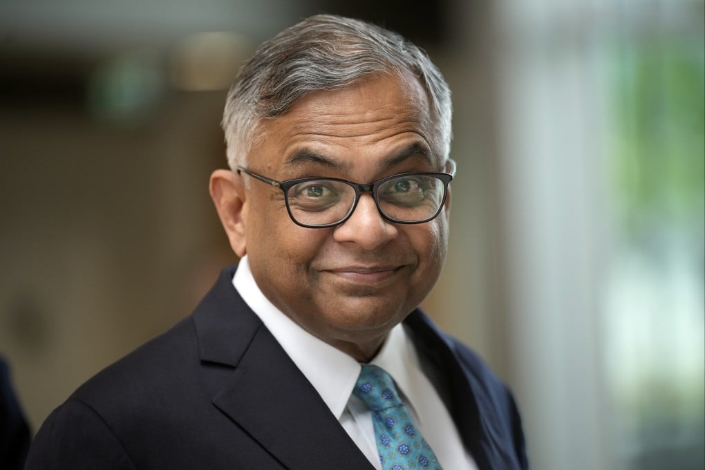 Tata Group Chairman Natarajan Chandrasekaran. Photo: Getty Images