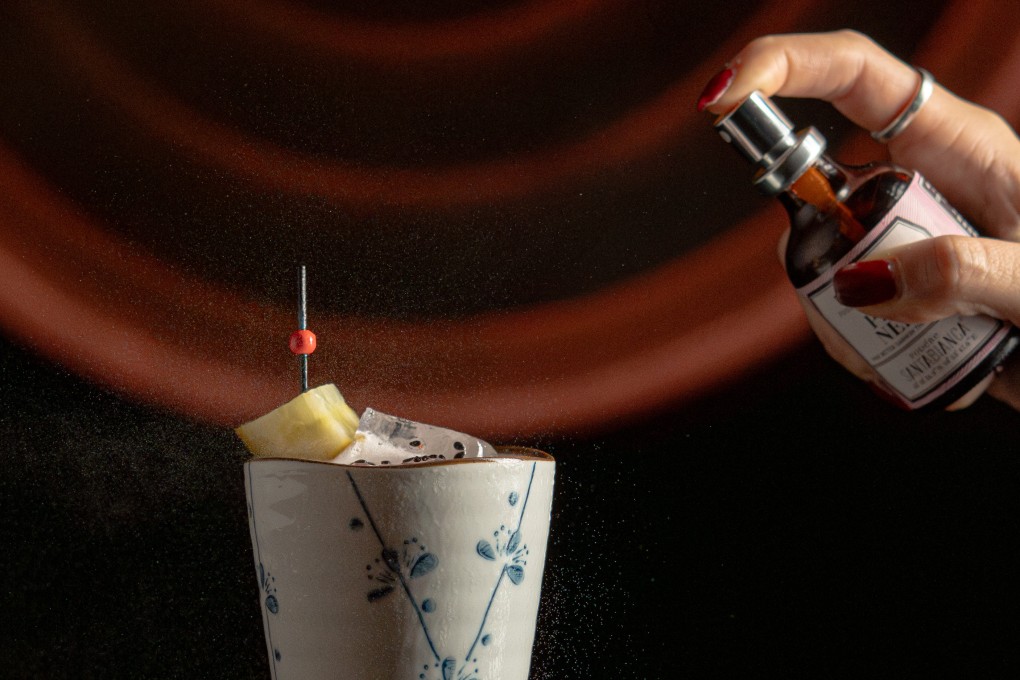Hong Kong bar Gossip’s Nuoxi cocktail with Ketel One vodka. Photo: courtesy Gossip