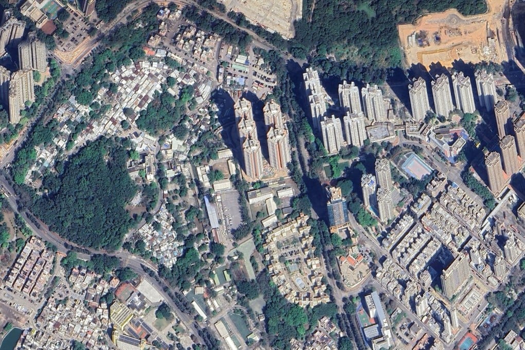 The Fanling Area 17 site spans about 5.47 hectares of both government and private land. Photo: Google Maps