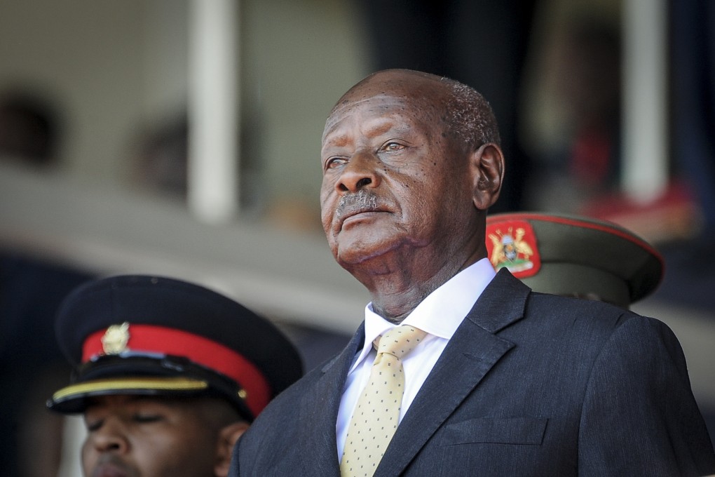 Uganda’s President Yoweri Museveni attends the state funeral of Kenya’s former president Daniel Arap Moi in Nairobi, Kenya in February 2020. Photo: AP