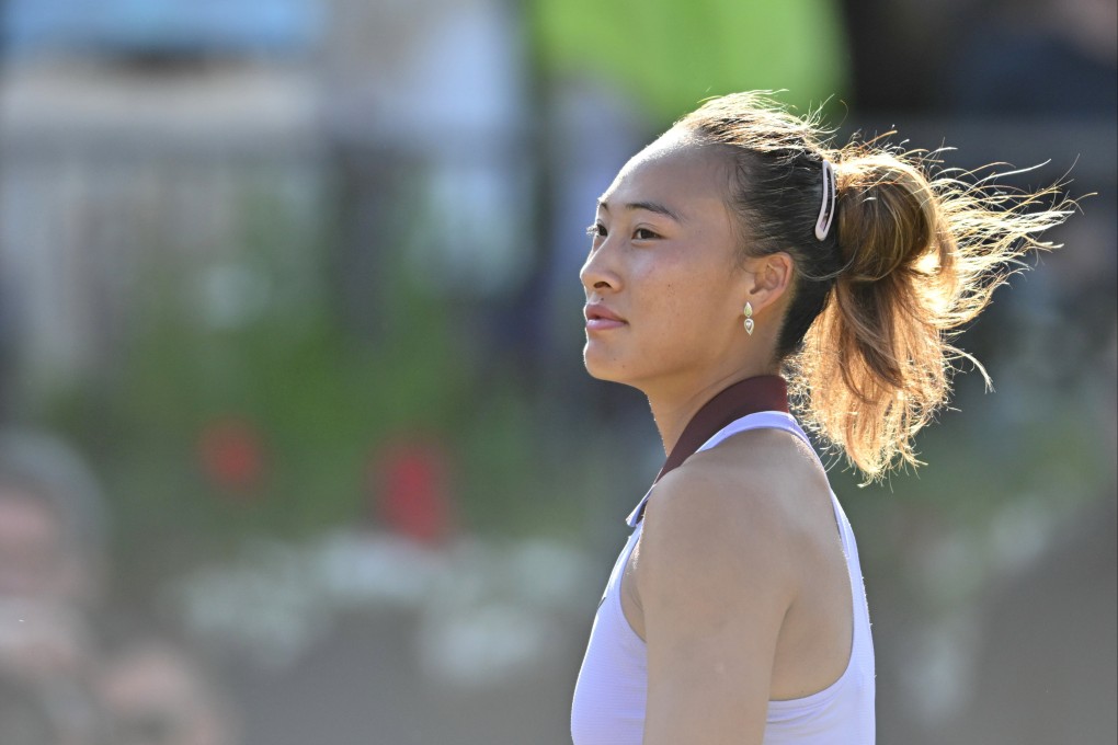 Zheng Qinwen has not made it past the first round at Wimbledon since her debut in 2022. Photo: Xinhua