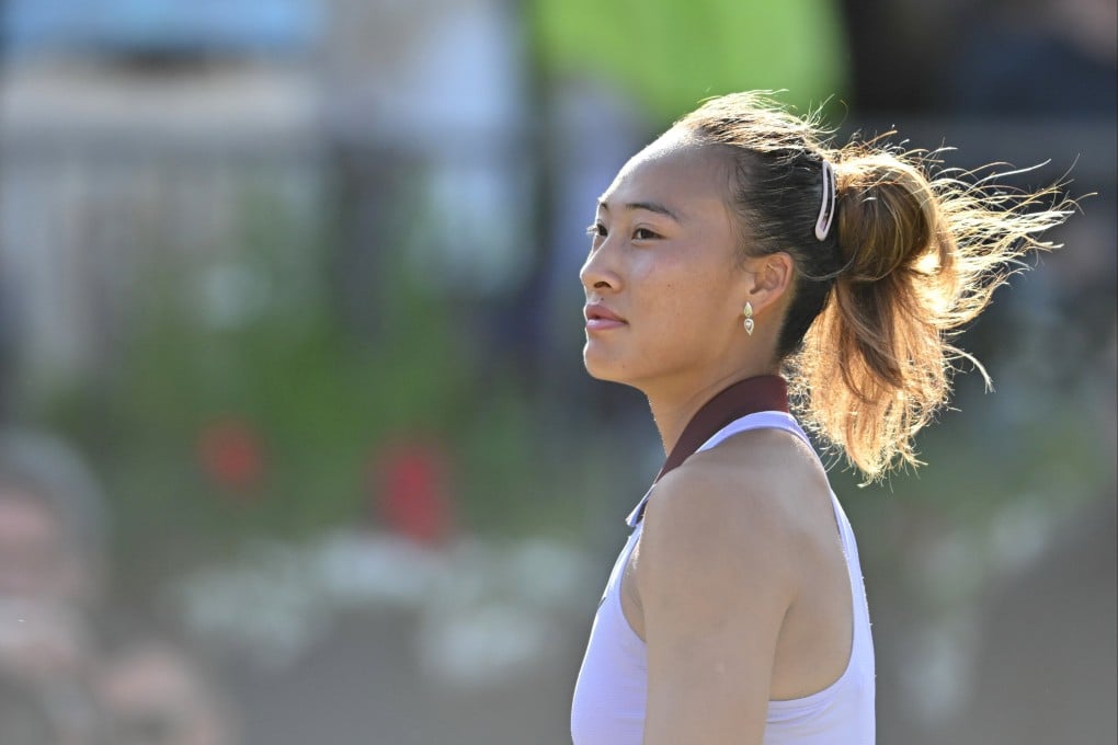 Zheng Qinwen has not made it past the first round at Wimbledon since her debut in 2022. Photo: Xinhua