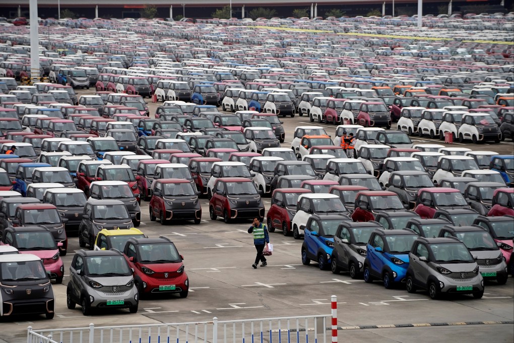 Prices have been slashed on over a hundred electric vehicle models, according to People’s Daily. Photo: Reuters
