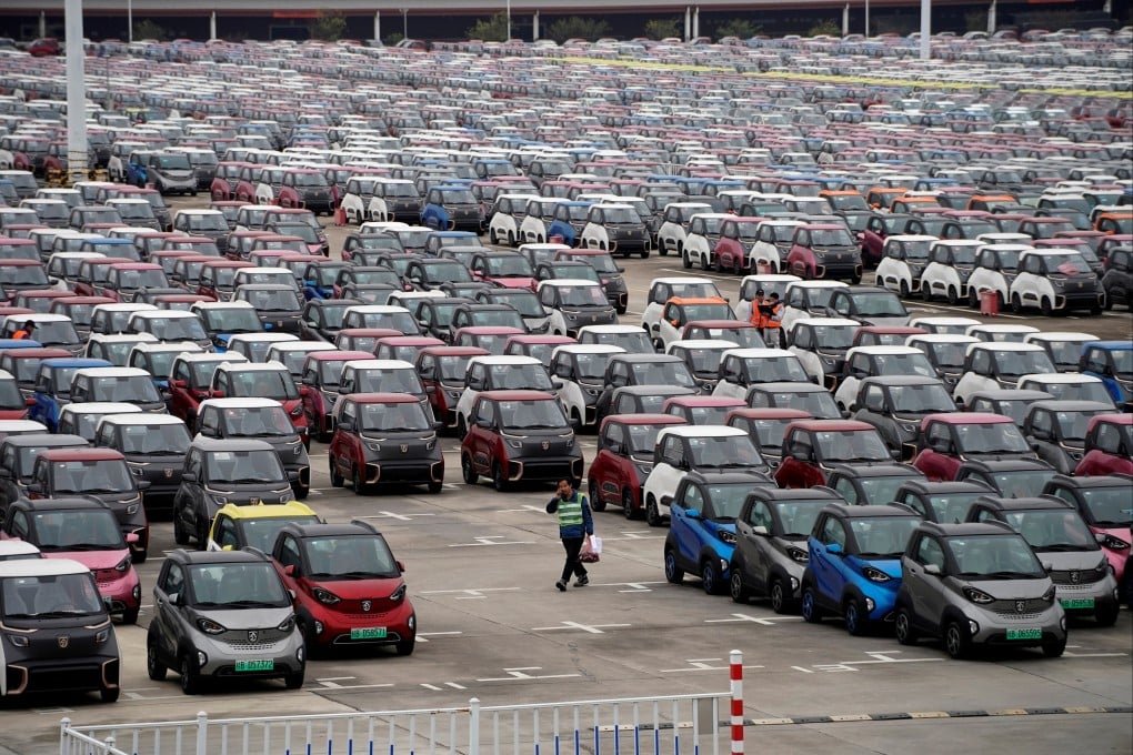 Prices have been slashed on over a hundred electric vehicle models, according to People’s Daily. Photo: Reuters