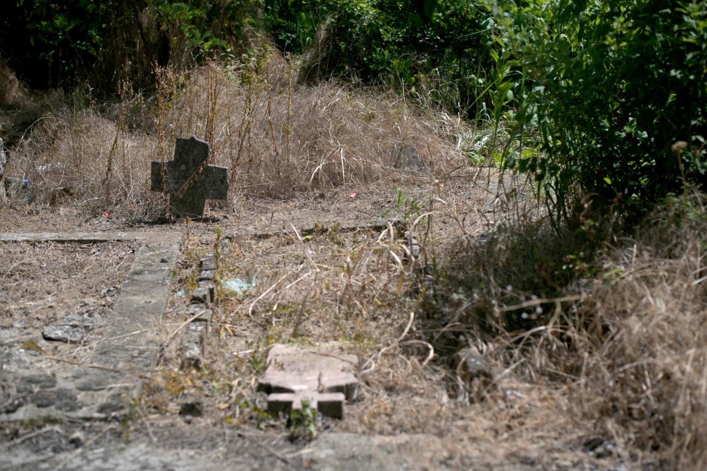 Tombstones from the 18th century in the oldest part of the cemetery in Kisiljevo, Serbia. Photo: AFP