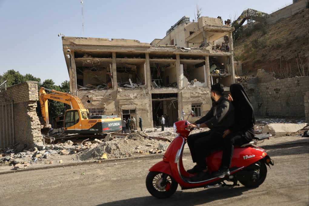The June 23 attack, the day before the ceasefire between Israel and Iran took hold, hit several prison buildings. Photo: West Asia News Agency via Reuters