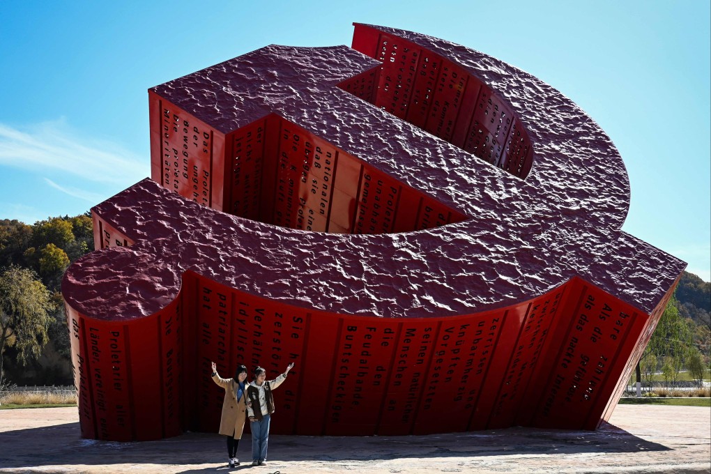 A monument to the Communist Party in Yanan, northwestern Shaanxi province. Membership is still widely regarded as a prerequisite for a meaningful political career in China. Photo: AFP