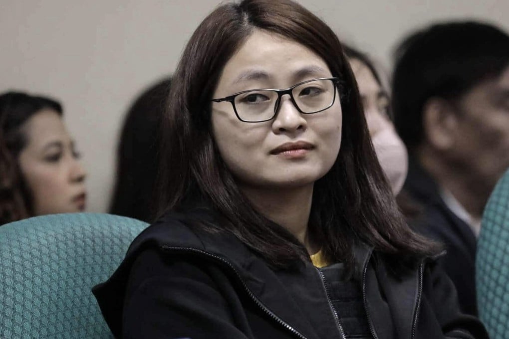 Former Bamban mayor Alice Guo attending a hearing at the Philippine Senate on September 9, last year. Photo: EPA-EFE