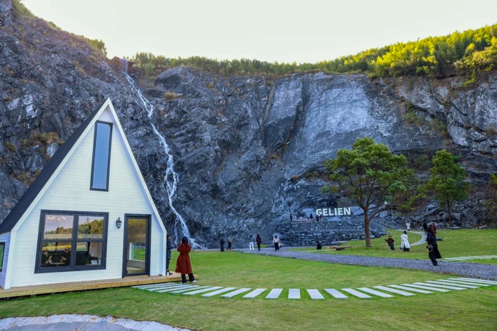 Gelien Coffee in rural Zhejiang province is a top-rated local cafe, boasting beautiful views, but some say the coffee is mediocre. Photo: Handout