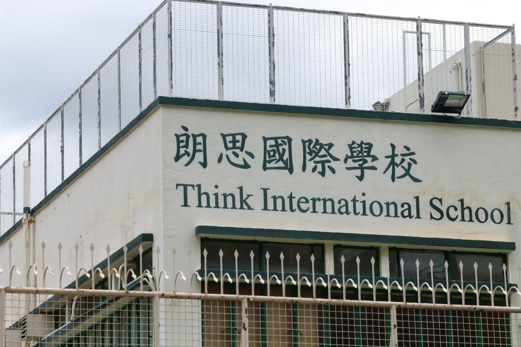 Think International School, founded in 2003, will be closing down at the end of July, leaving parents uncertain if they will get back their debentures in full. Photo: Jelly Tse