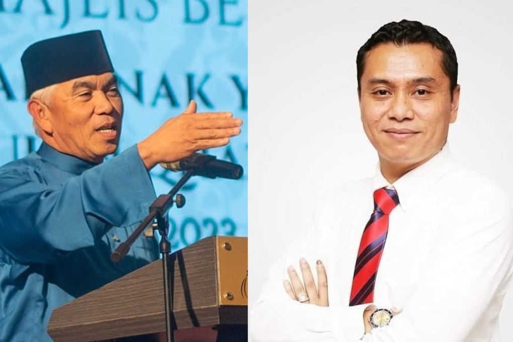 Sindumin assemblyman Yusuf Yacob (left) and Tanjung Batu assemblyman Andi Suryady Bandy. Photo: Facebook/ Dr Yusof Yacob and Andi Suryady Bandy