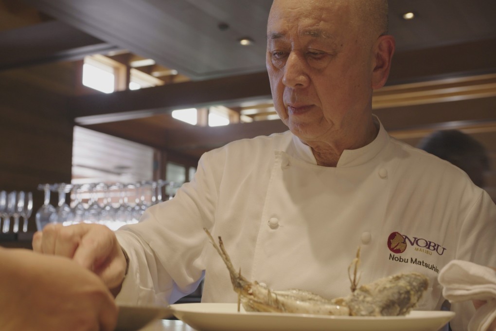 Nobuyuki Matsuhisa in a still from Nobu. The new documentary traces the Japanese celebrity chef’s journey and setbacks. Photo: Vertical Entertainment via AP