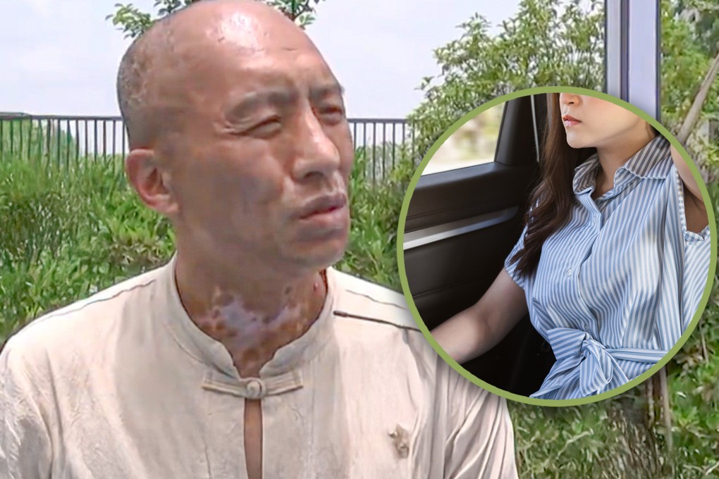 A driver in China was accused of verbal sexual harassment for complimenting a female passenger on her “nice smell”.  Photo: SCMP composite/Shutterstock/Douyin