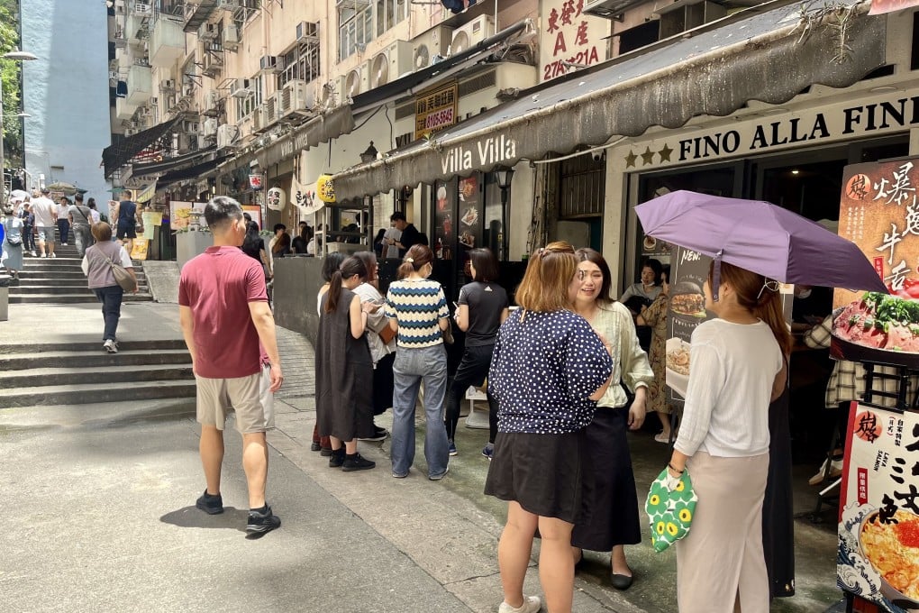 Kam Ping Street in North Point, Hong Kong is a paradise for lovers of coffee, cake, Japanese desserts and European food. Photo: Kylie Knott