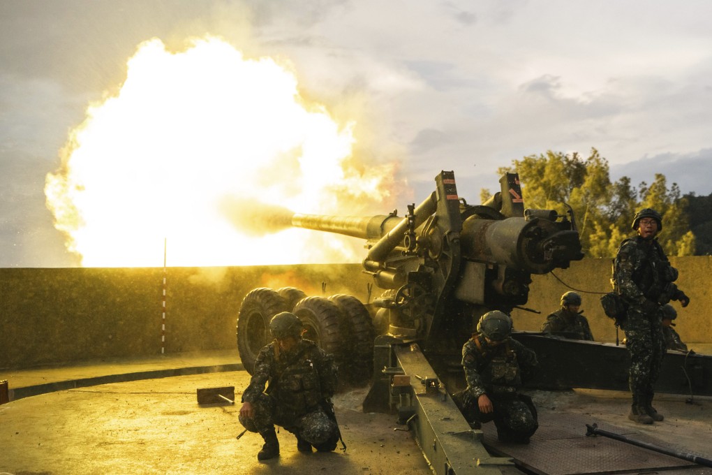 The Han Kuang exercises are Taiwan’s largest annual military drills. This year’s edition runs from July 9 to 18. Photo: Handout via AP