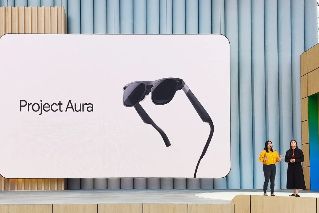 Project Aura’s AR glasses are powered by Android XR. Photo: handout