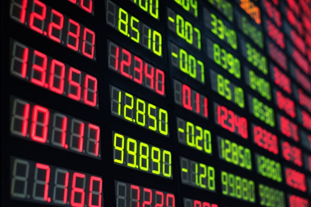A display of stock market quotes in China. Photo: Shutterstock
