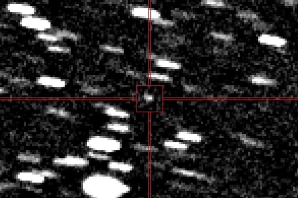 The interstellar object captured on June 2, 2025. Photo: David Rankin, Saguaro Observatory via AFP