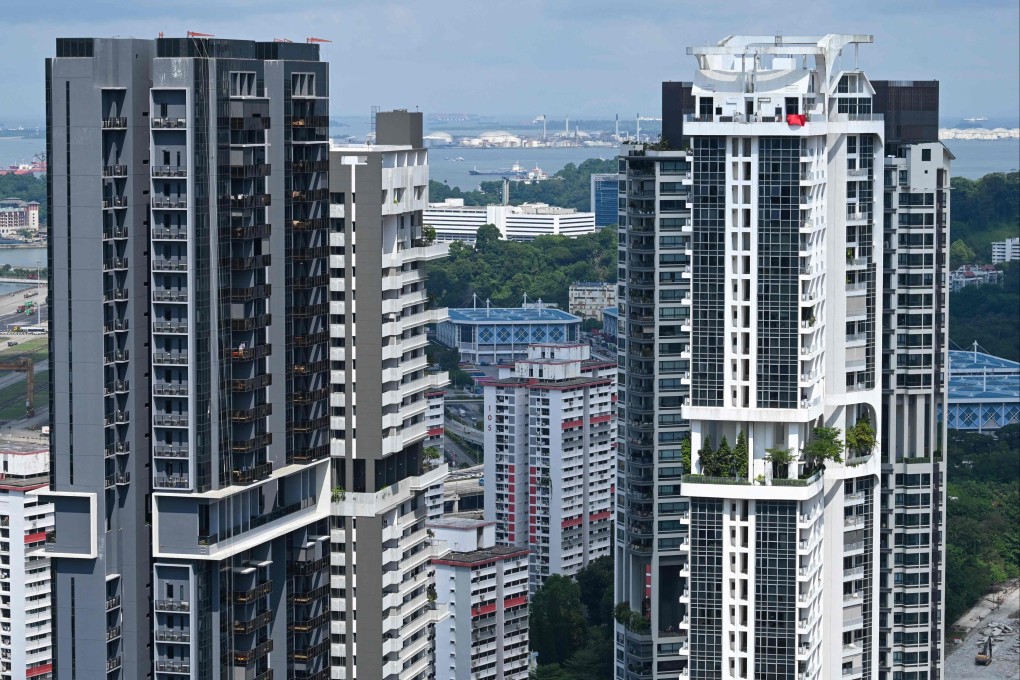 Private home prices in Singapore climbed 0.5 per cent in the second quarter from the previous three months. Photo: AFP