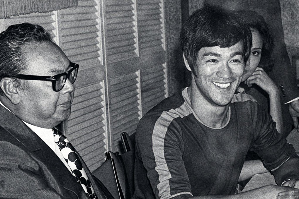 Hong Kong martial arts star Bruce Lee and director Lo Wei  are pictured in 1971. Lee hated the way that Lo, who directed The Big Boss (1971) and Fist of Fury (1972), tried to take credit for his success. Photo: SCMP