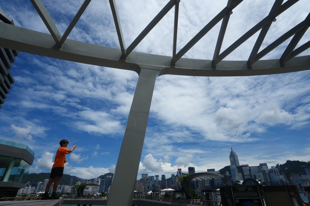 The Hong Kong Observatory issued the No 1 typhoon signal at 12.20pm on Friday. Photo: Sam Tsang